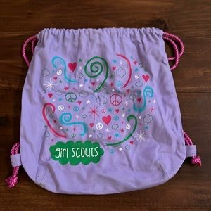 Girl Scouts drawstring bag